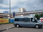 Бесплатный автобус Genser в пункт аренды автомобилей АрендаАвто-рст на ул.Добролюбова